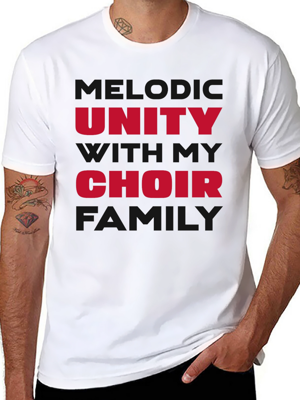 Choir Family T-Shirt - Music Unity Tee