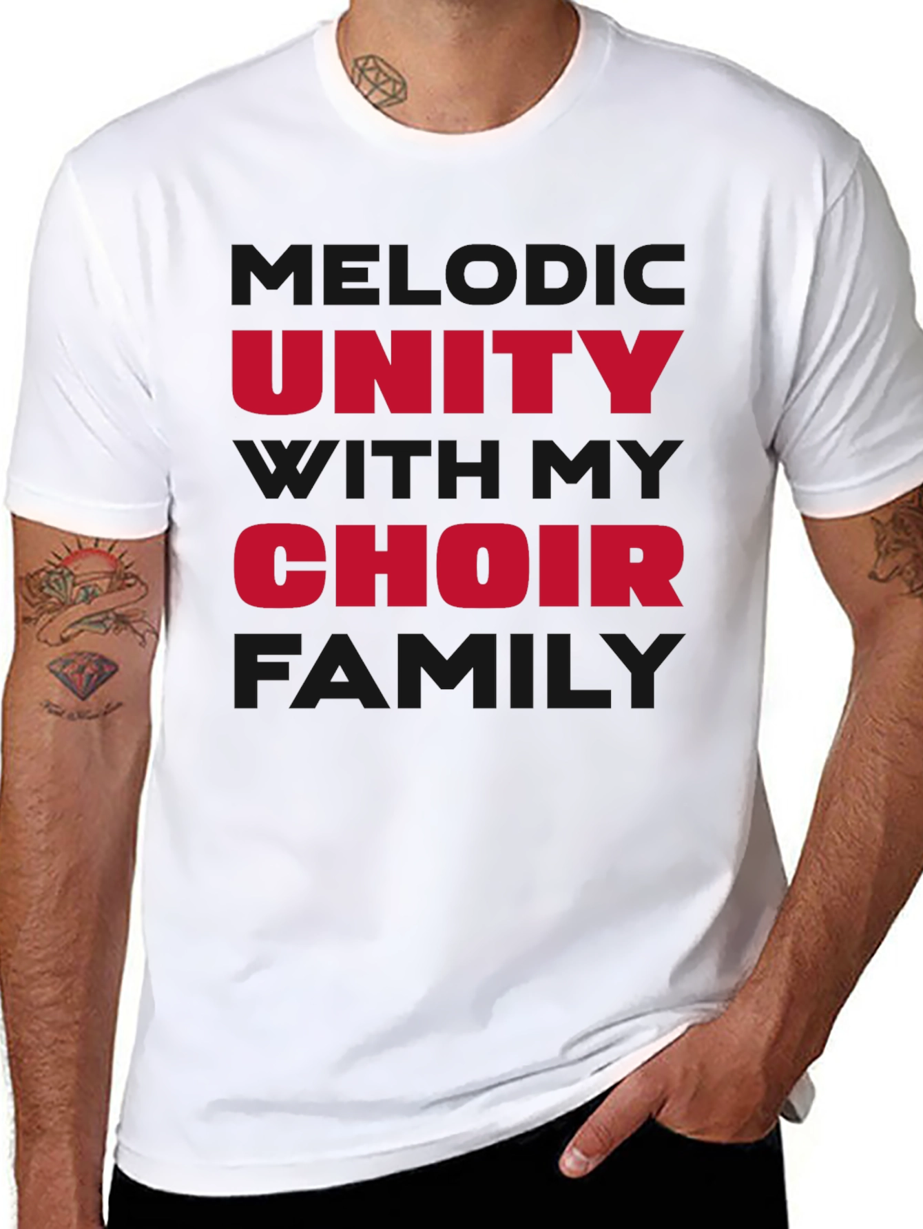 Choir Family T-Shirt - Music Unity Tee