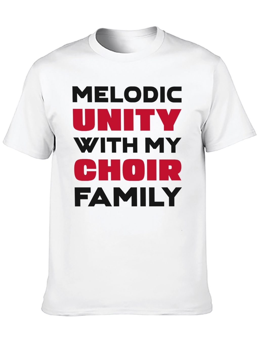 Choir Family T-Shirt - Music Unity Tee