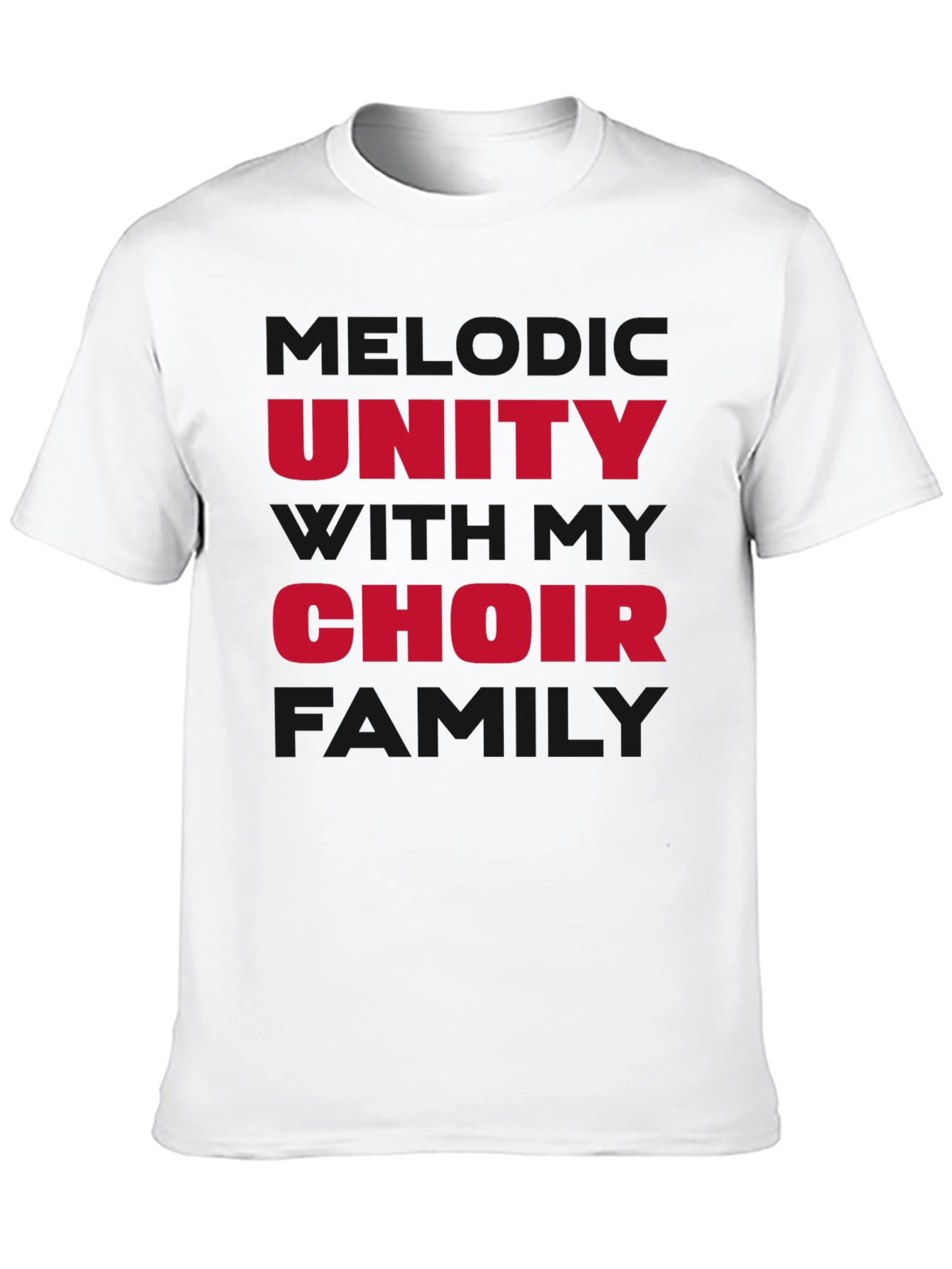 Choir Family T-Shirt - Music Unity Tee