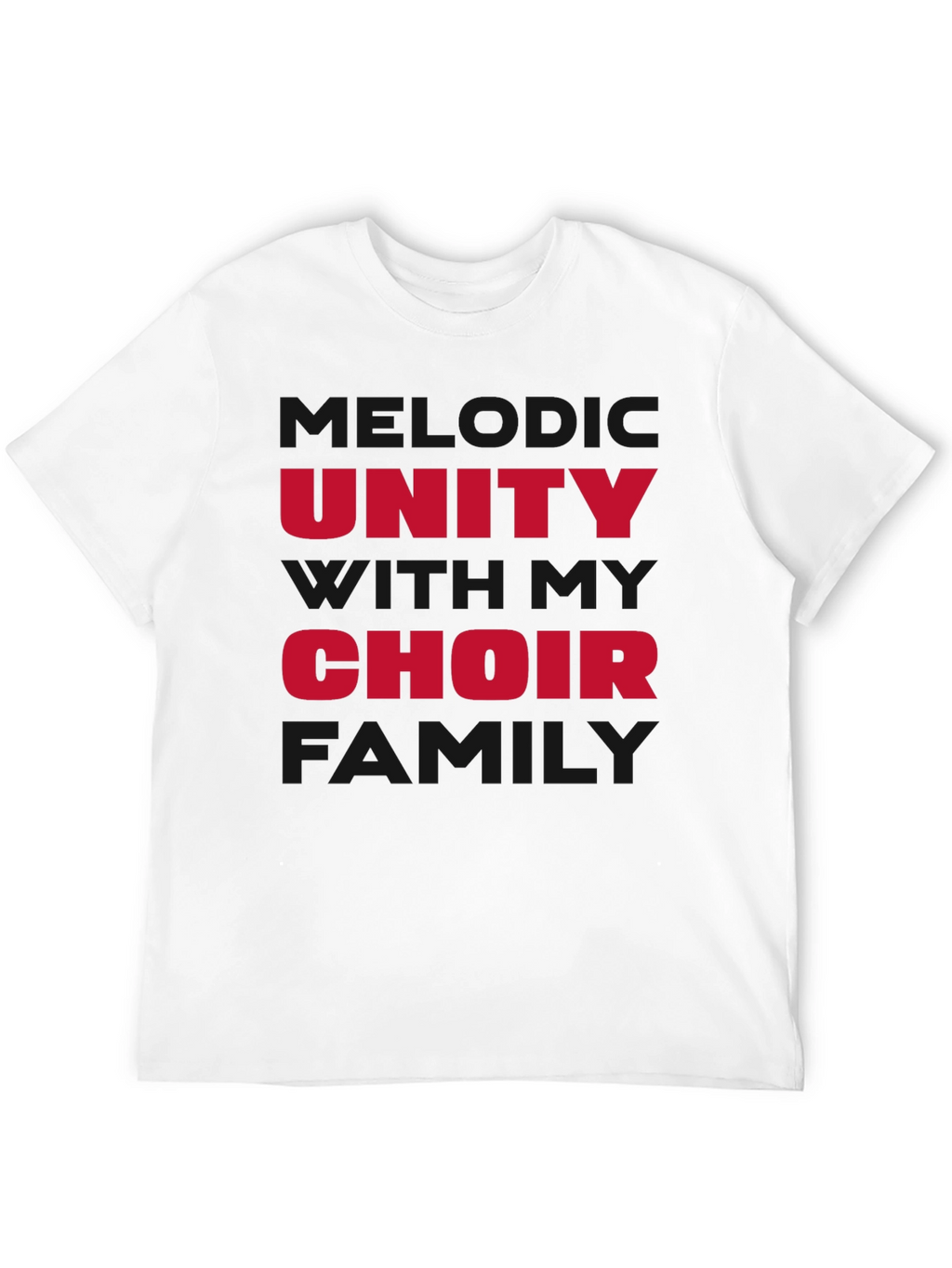 Choir Family T-Shirt - Music Unity Tee