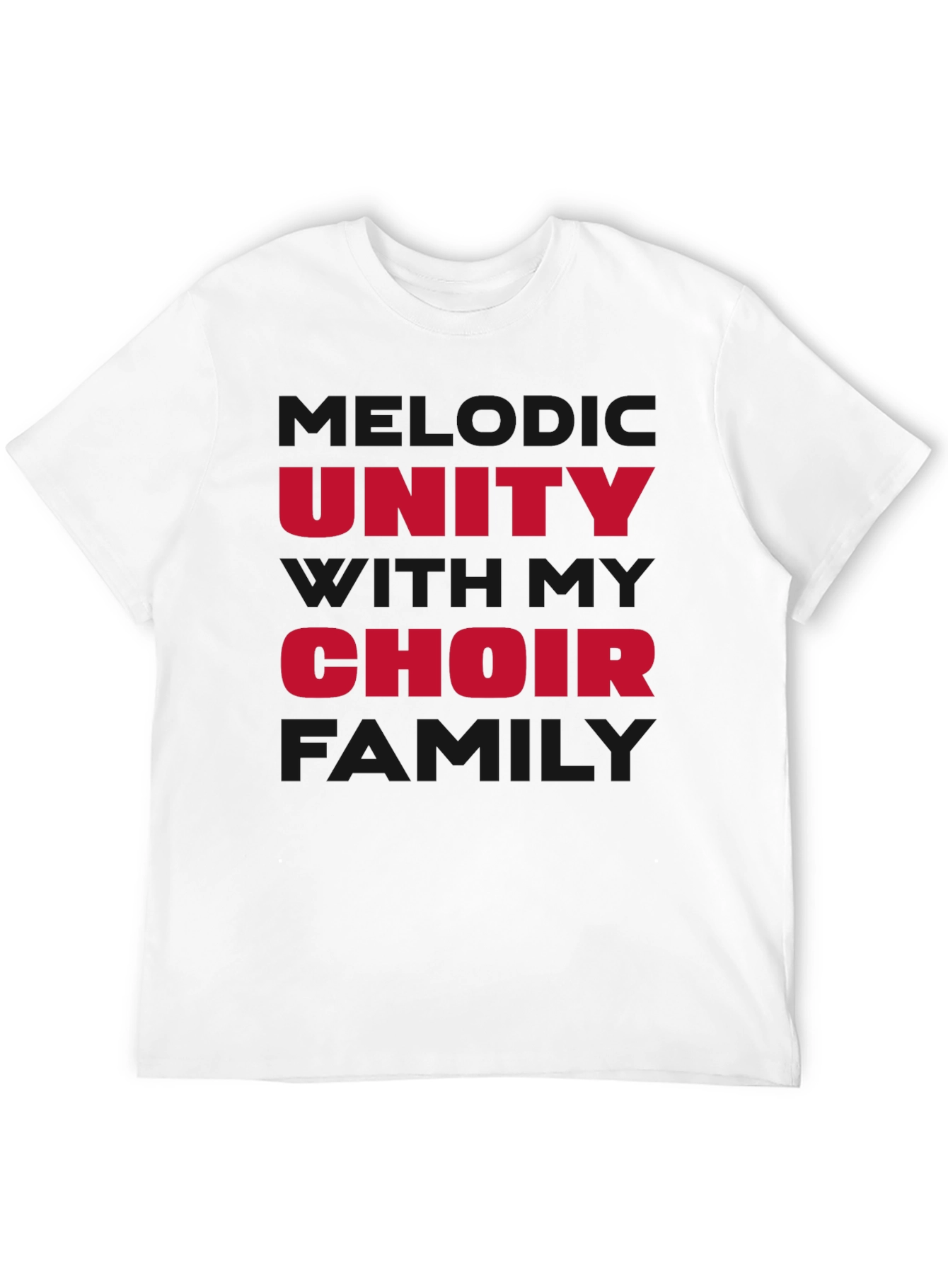 Choir Family T-Shirt - Music Unity Tee
