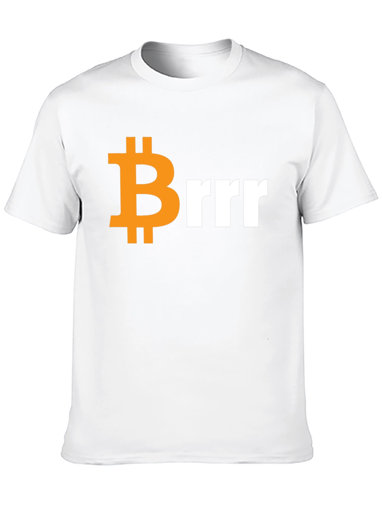Bitcoin Brrr T-Shirt - Crypto Meme Tee