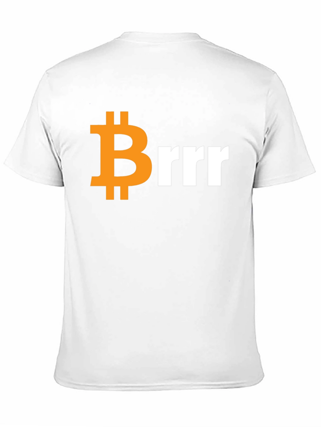 Bitcoin Brrr T-Shirt - Crypto Meme Tee