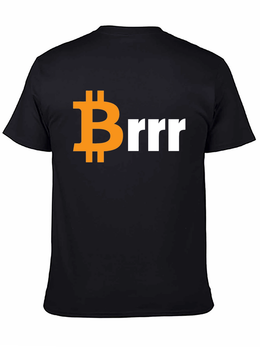 Bitcoin Brrr T-Shirt - Crypto Meme Tee