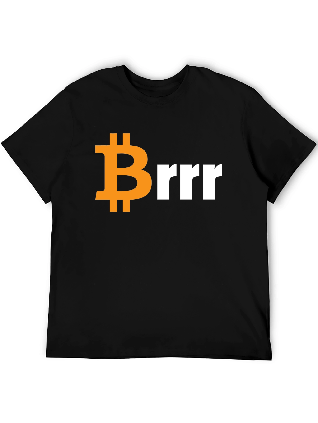 Bitcoin Brrr T-Shirt - Crypto Meme Tee
