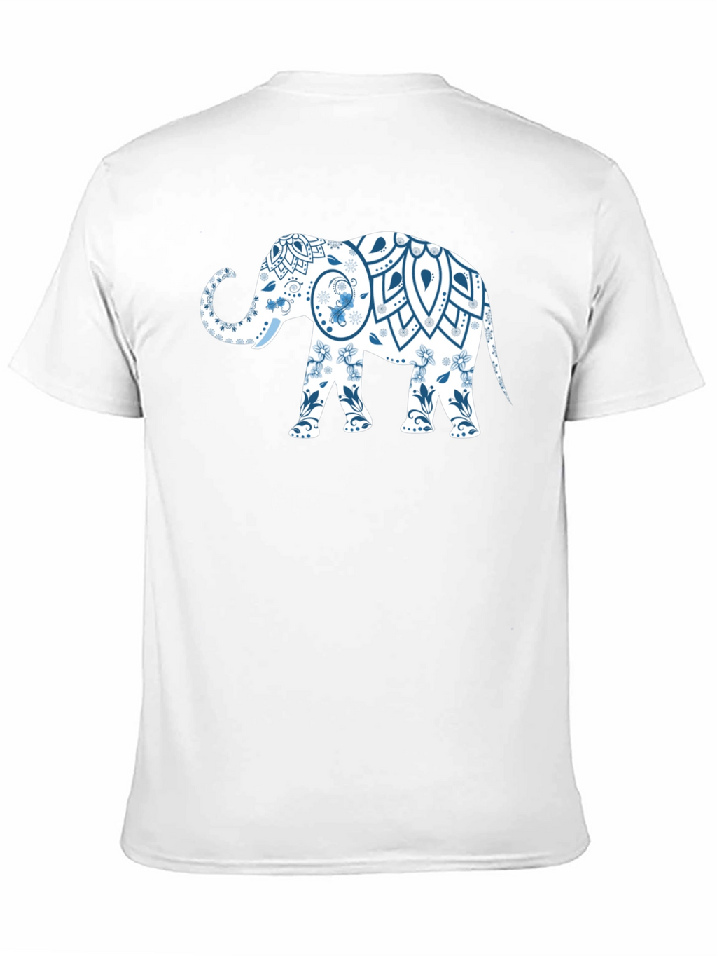 Elephant Mandala Graphic Tee - Stylish Mens T-Shirt