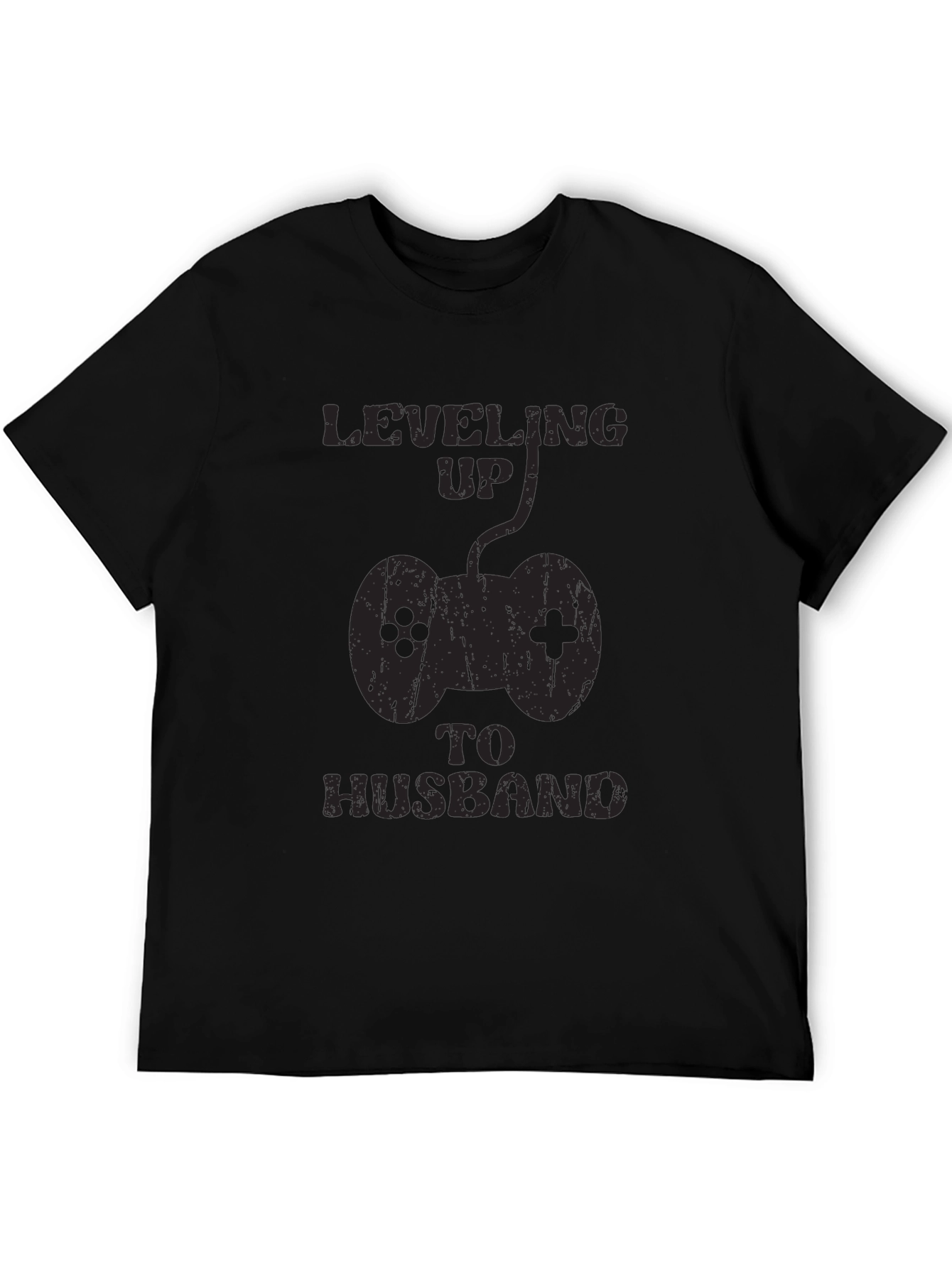 Leveling Up To Husband Gamer Graphic Tee