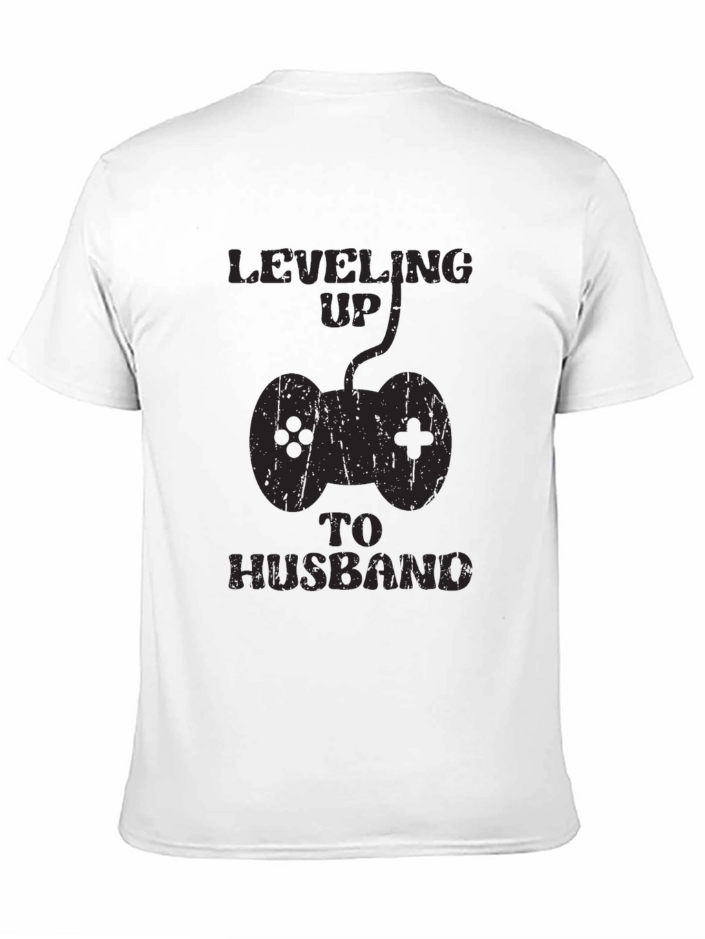 Leveling Up To Husband Gamer Graphic Tee