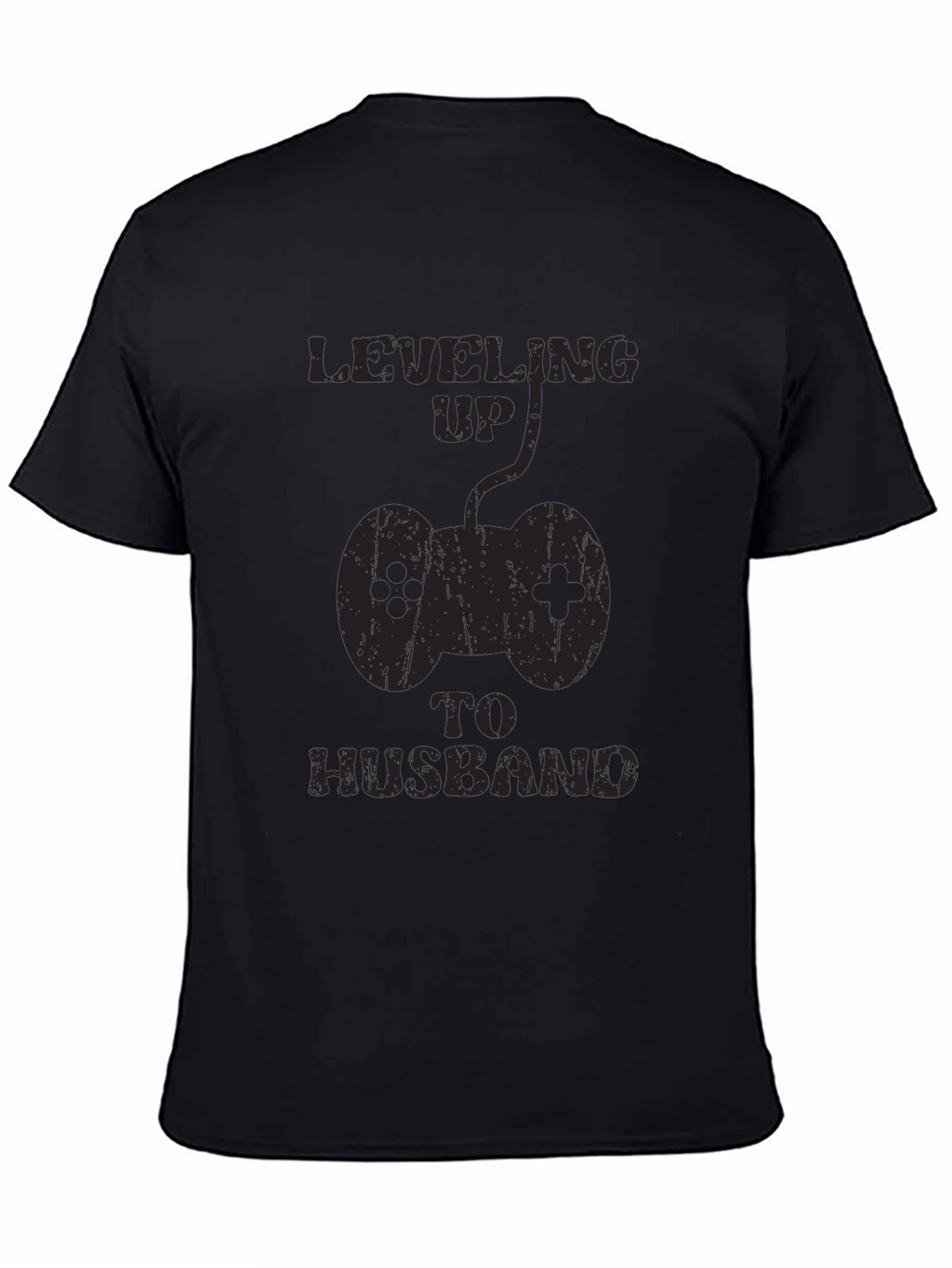 Leveling Up To Husband Gamer Graphic Tee