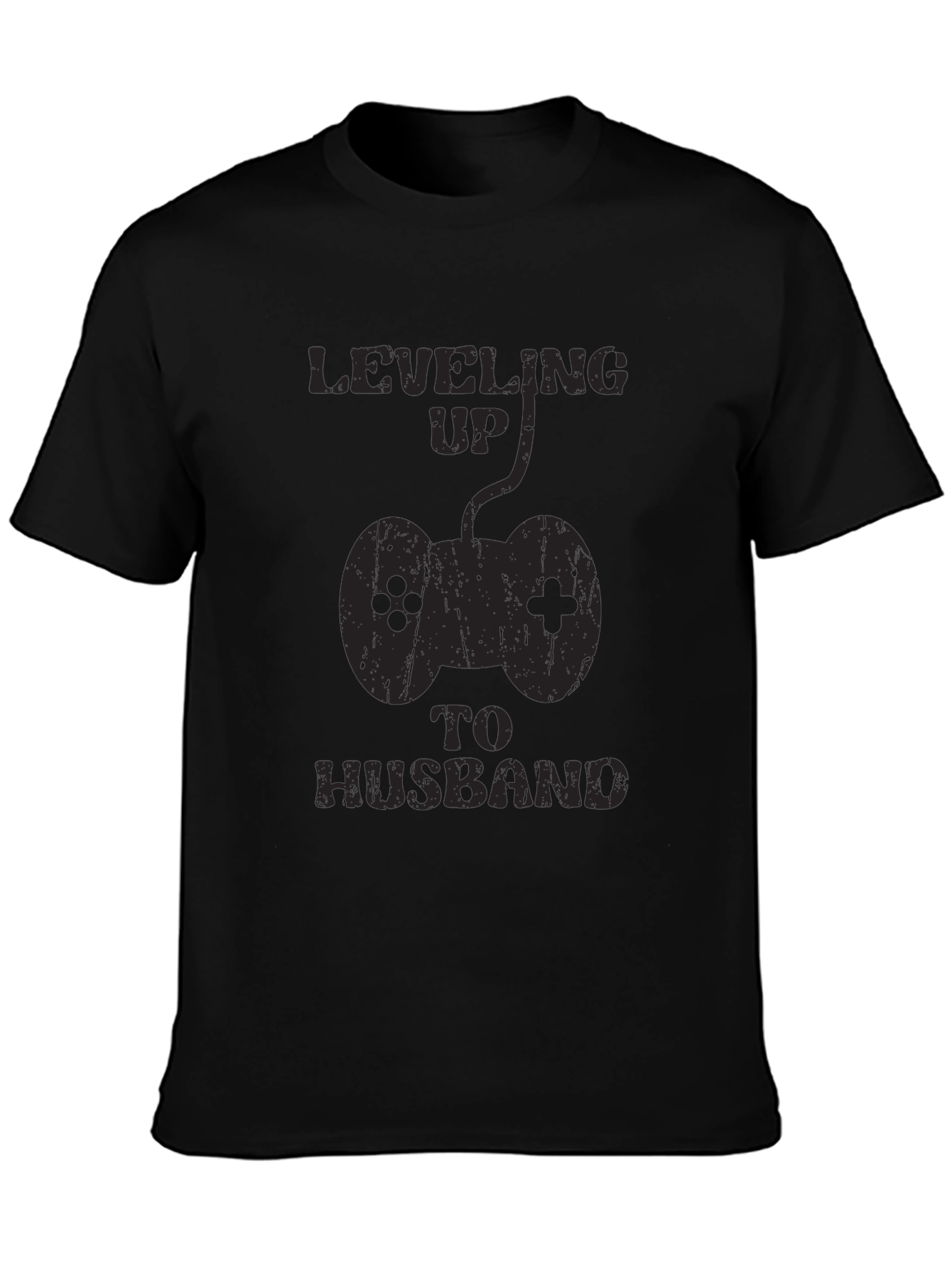 Leveling Up To Husband Gamer Graphic Tee