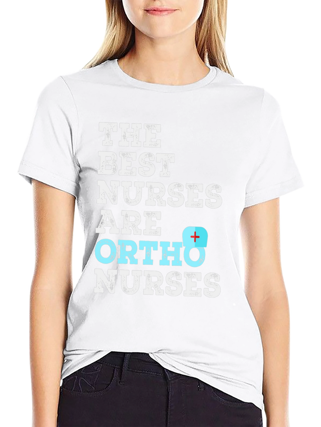Best Ortho Nurses Graphic Tee - Black