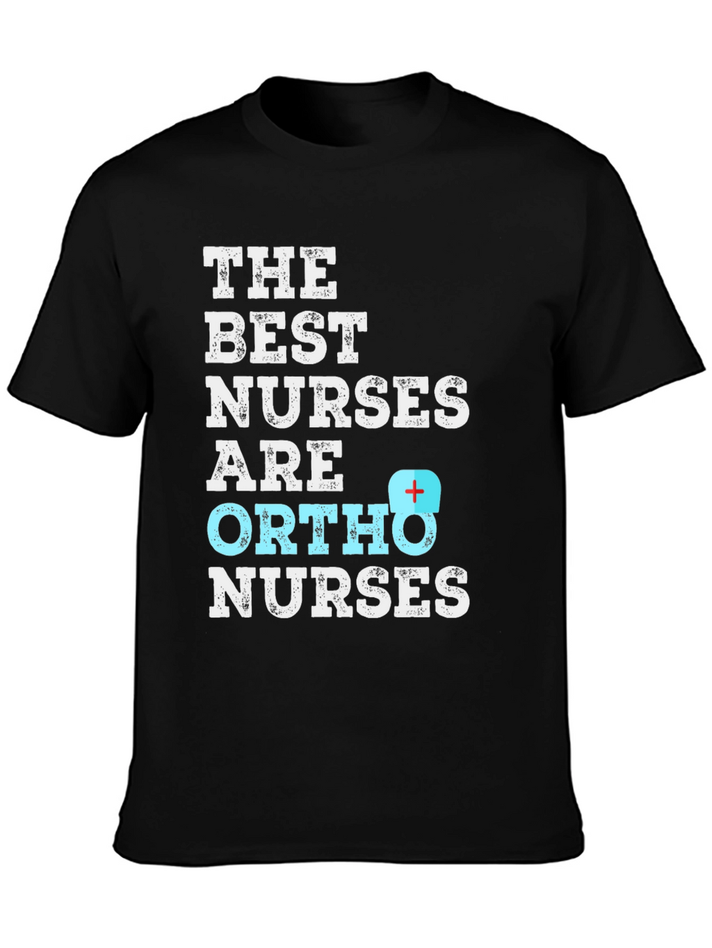 Best Ortho Nurses Graphic Tee - Black