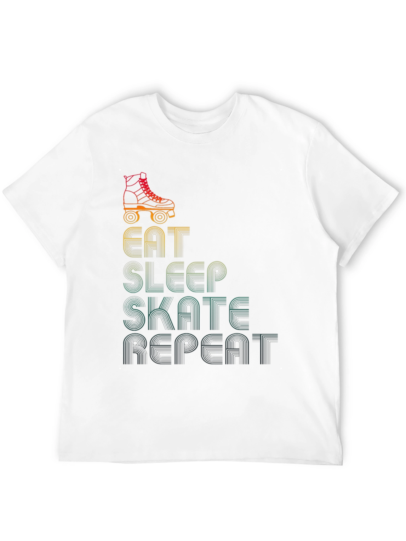 Eat Sleep Skate Repeat Graphic T-Shirt