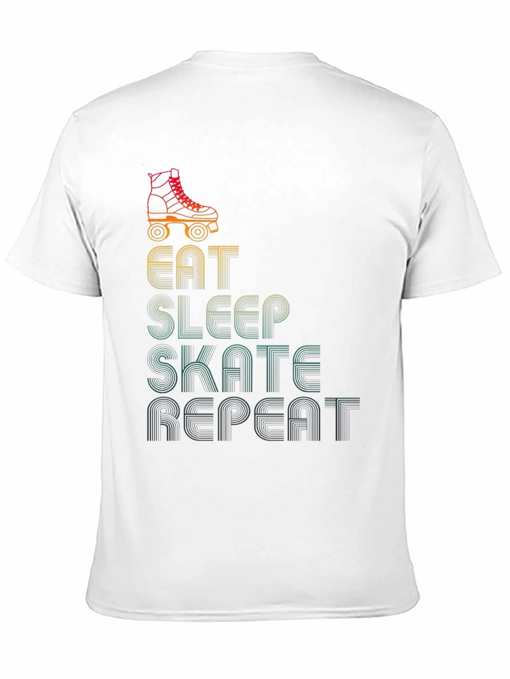 Eat Sleep Skate Repeat Graphic T-Shirt