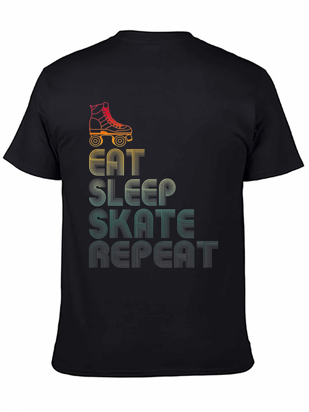 Eat Sleep Skate Repeat Graphic T-Shirt