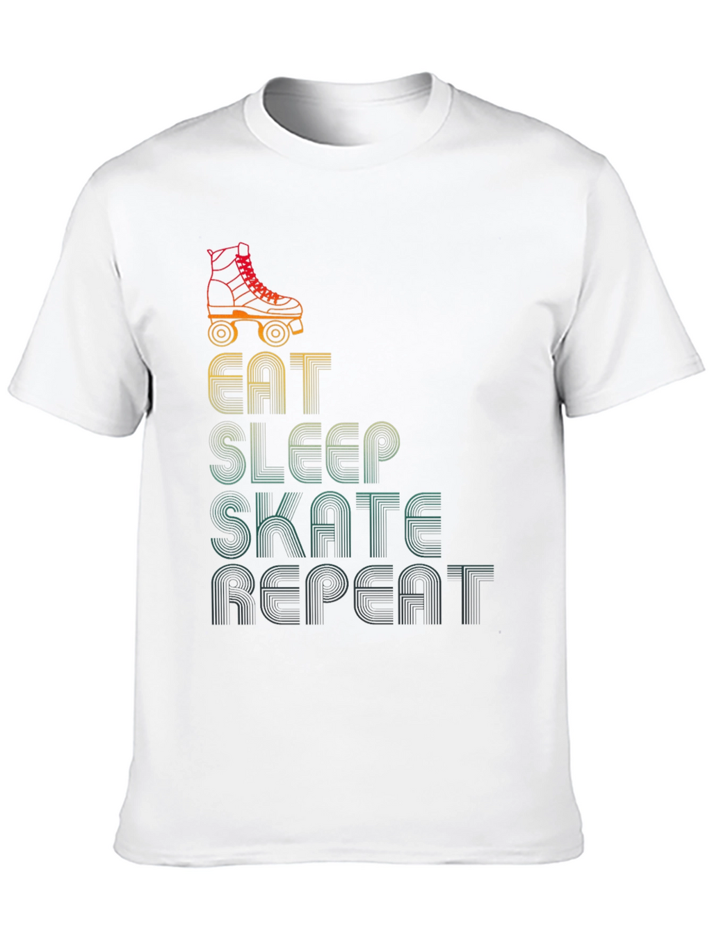 Eat Sleep Skate Repeat Graphic T-Shirt