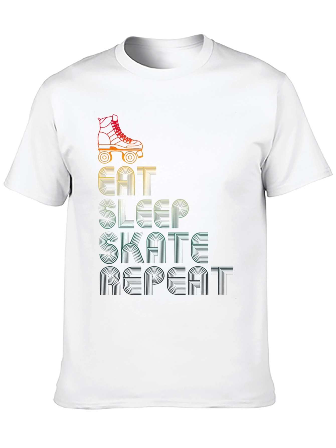 Eat Sleep Skate Repeat Graphic T-Shirt