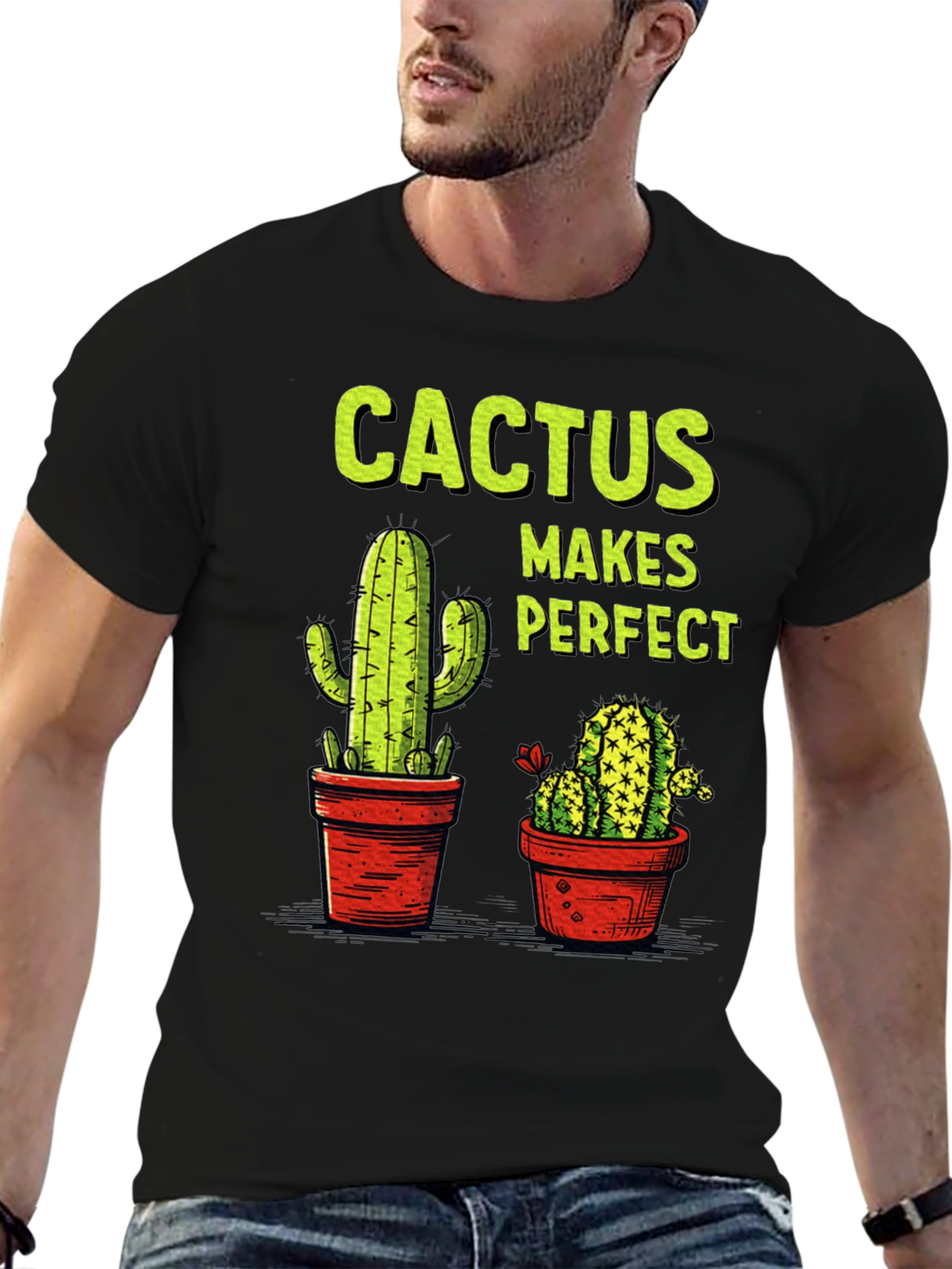 Cactus Makes Perfect Graphic Tee