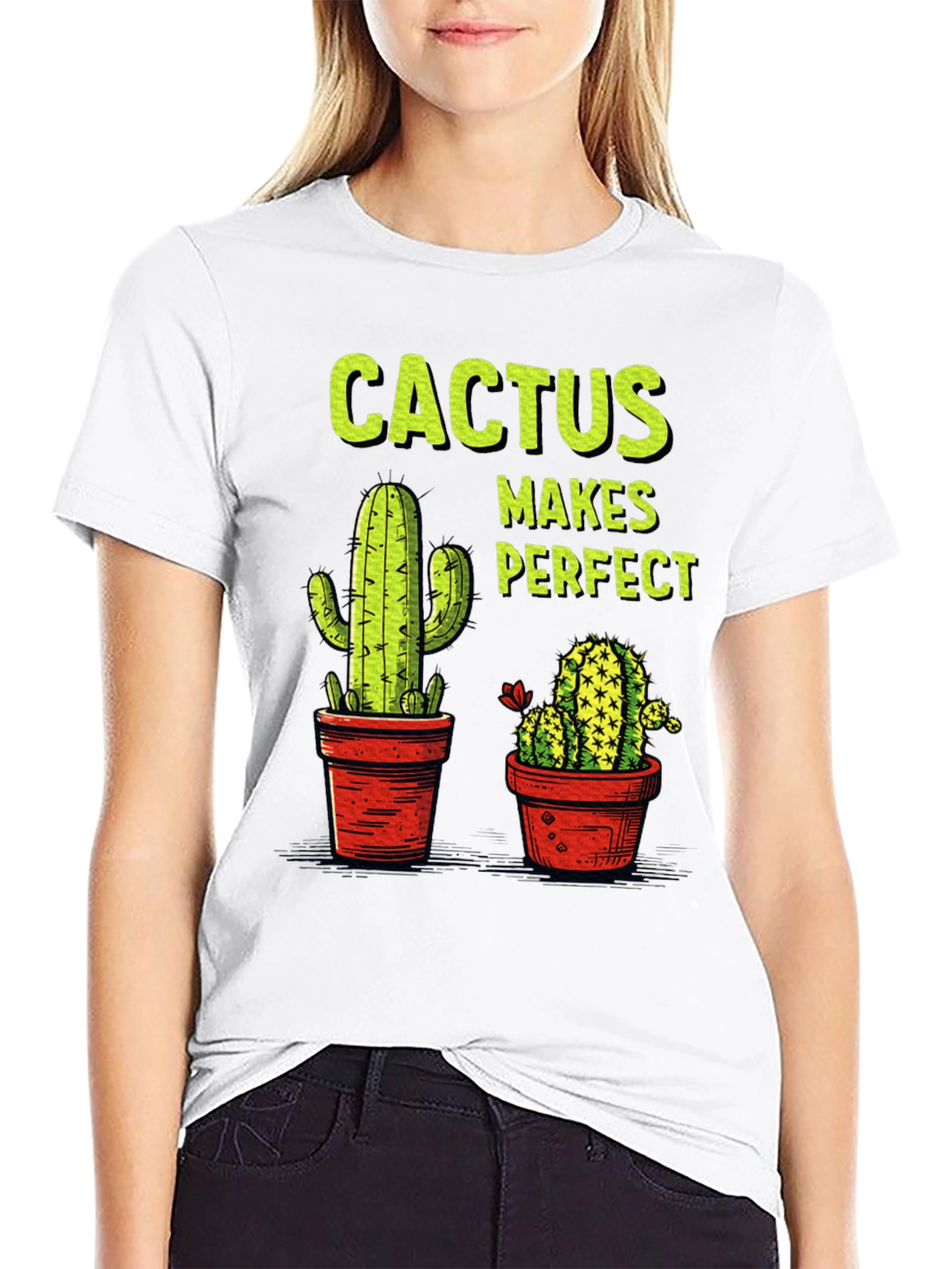 Cactus Makes Perfect Graphic Tee