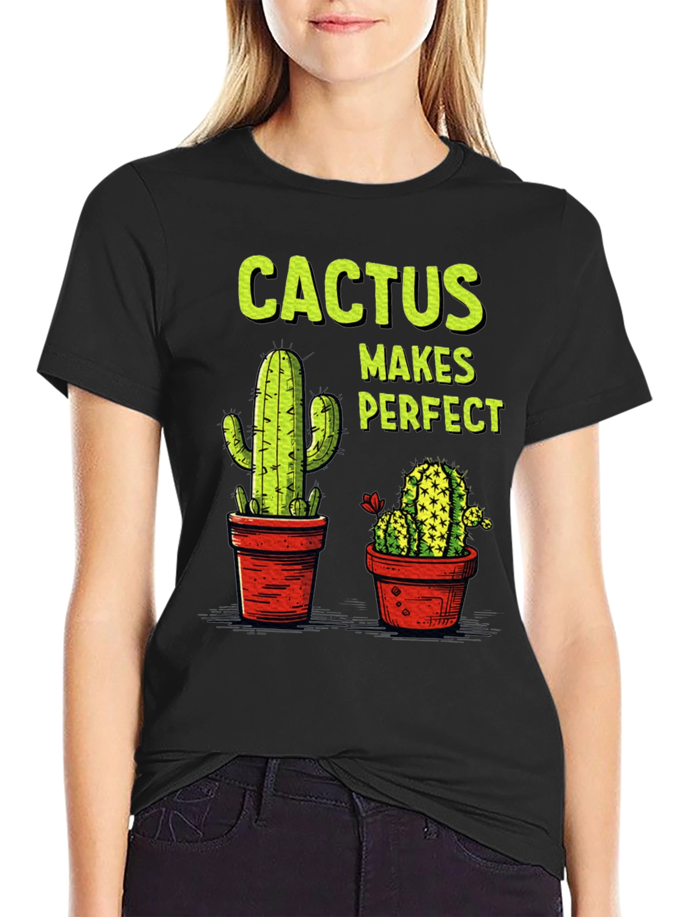 Cactus Makes Perfect Graphic Tee