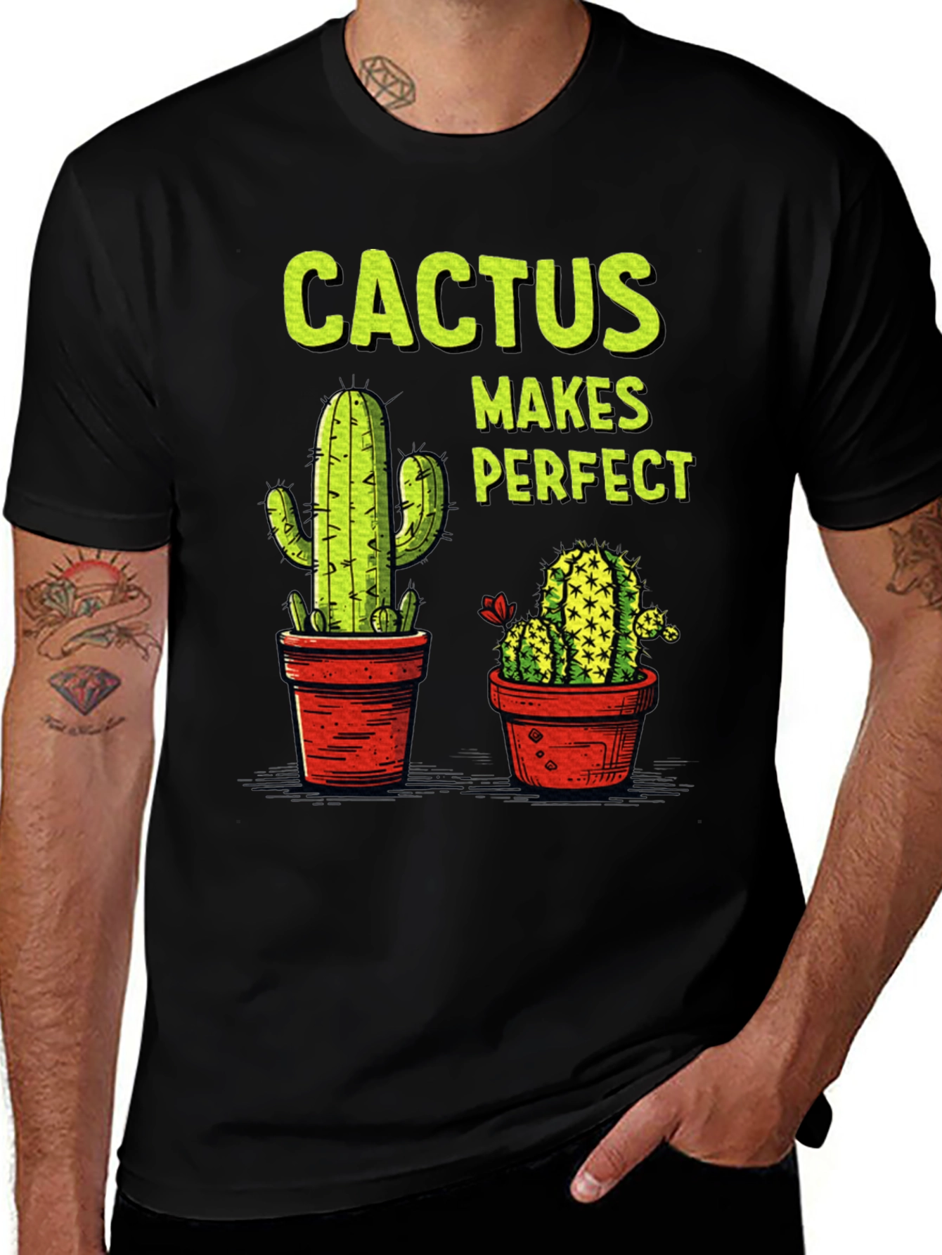 Cactus Makes Perfect Graphic Tee