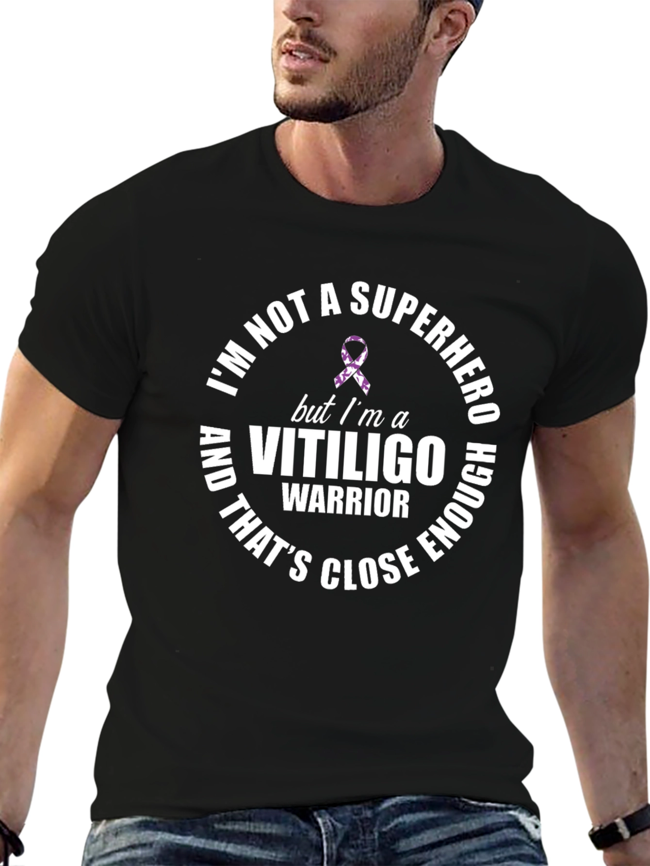 Vitiligo Warrior Awareness T-Shirt