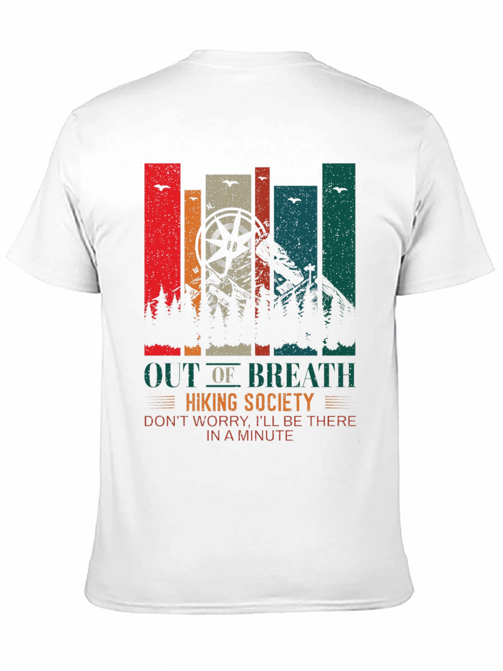 Out of Breath Hiking Society Graphic Tee