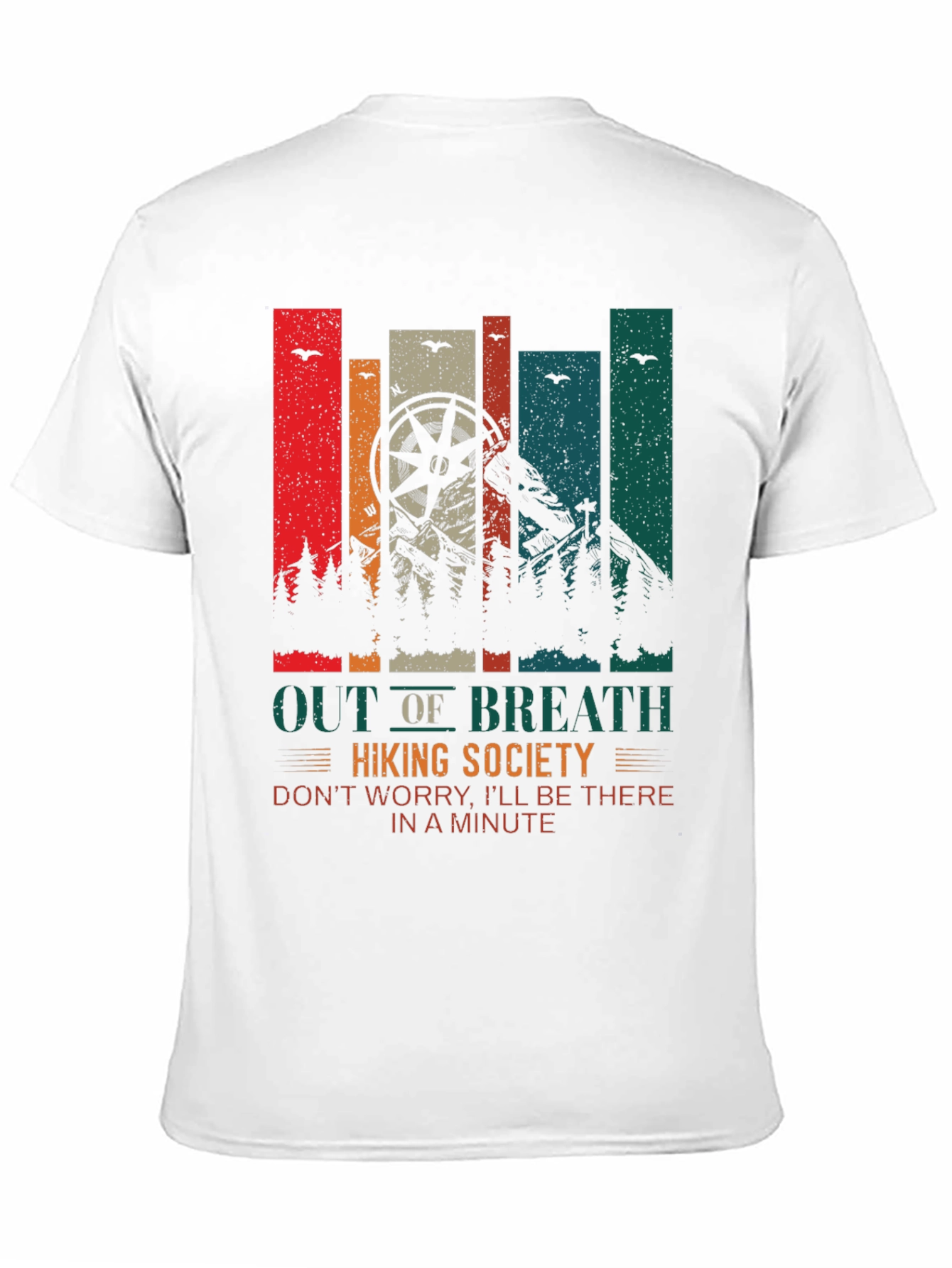 Out of Breath Hiking Society Graphic Tee