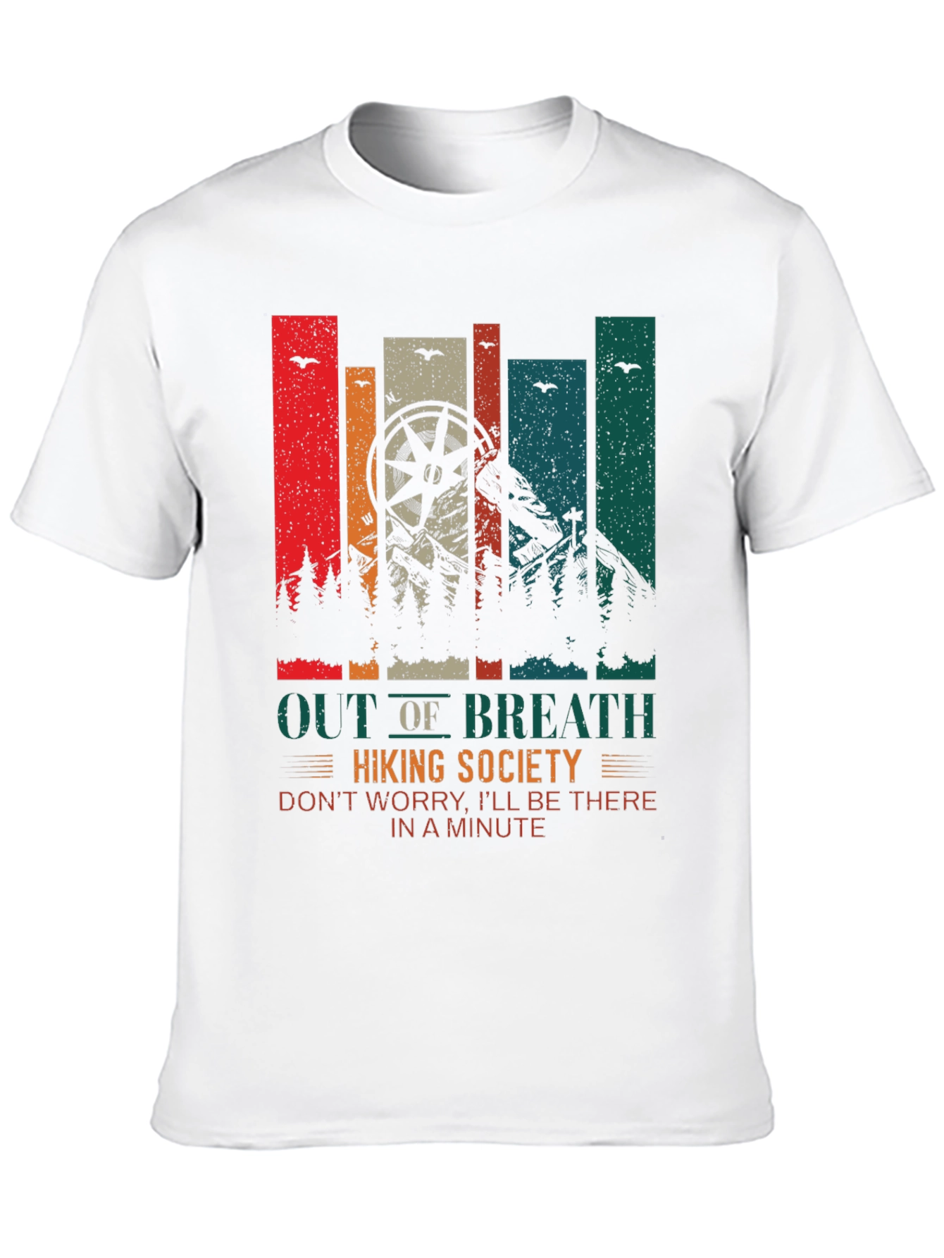 Out of Breath Hiking Society Graphic Tee