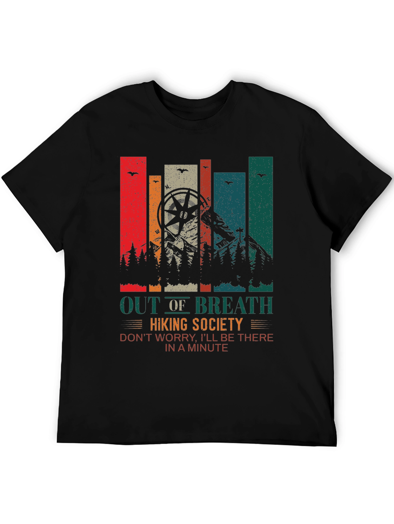 Out of Breath Hiking Society Graphic Tee