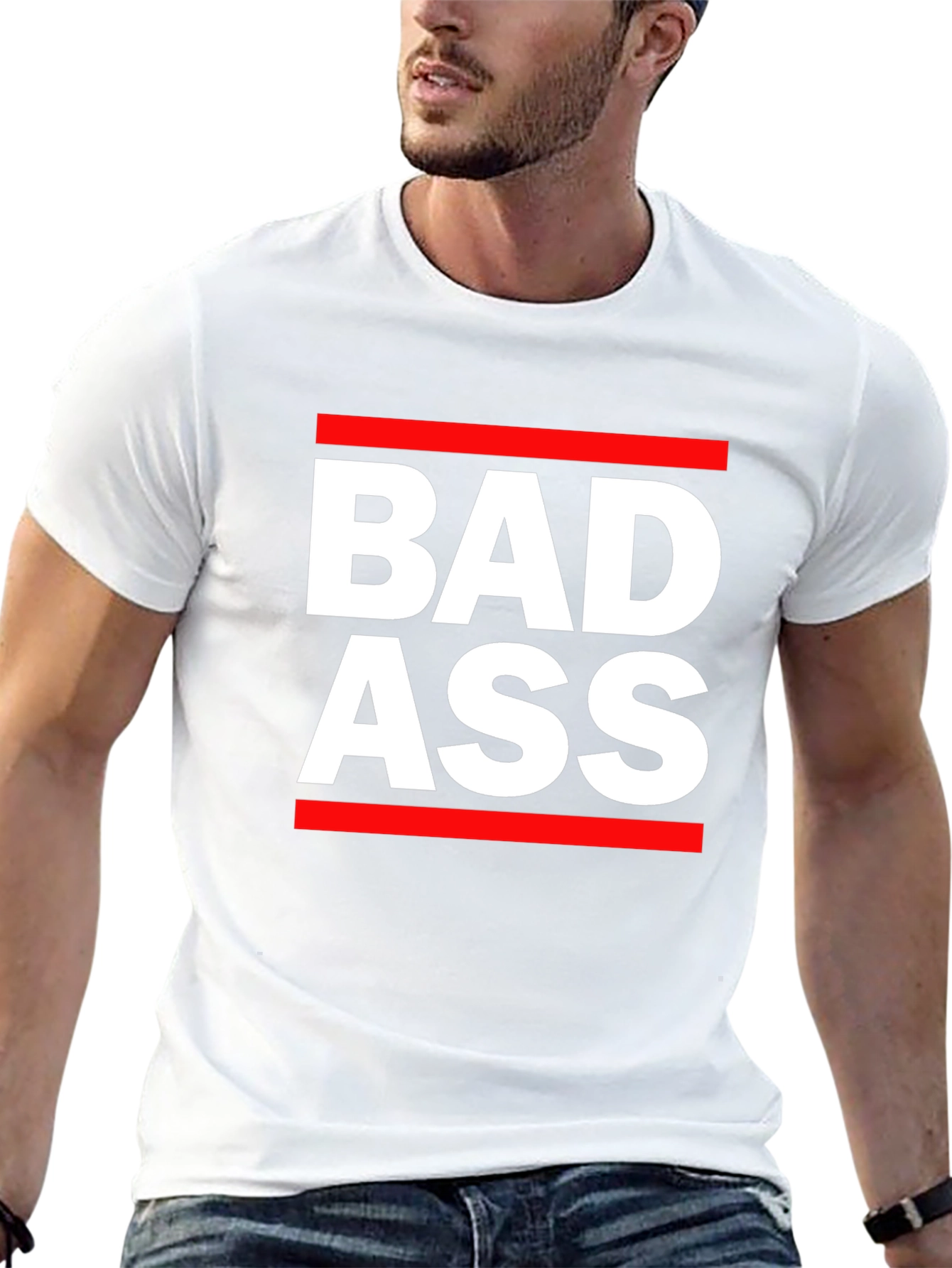 Bad Ass Graphic Tee - Bold Statement T-Shirt
