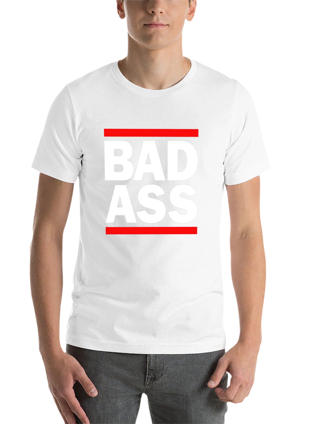 Bad Ass Graphic Tee - Bold Statement T-Shirt