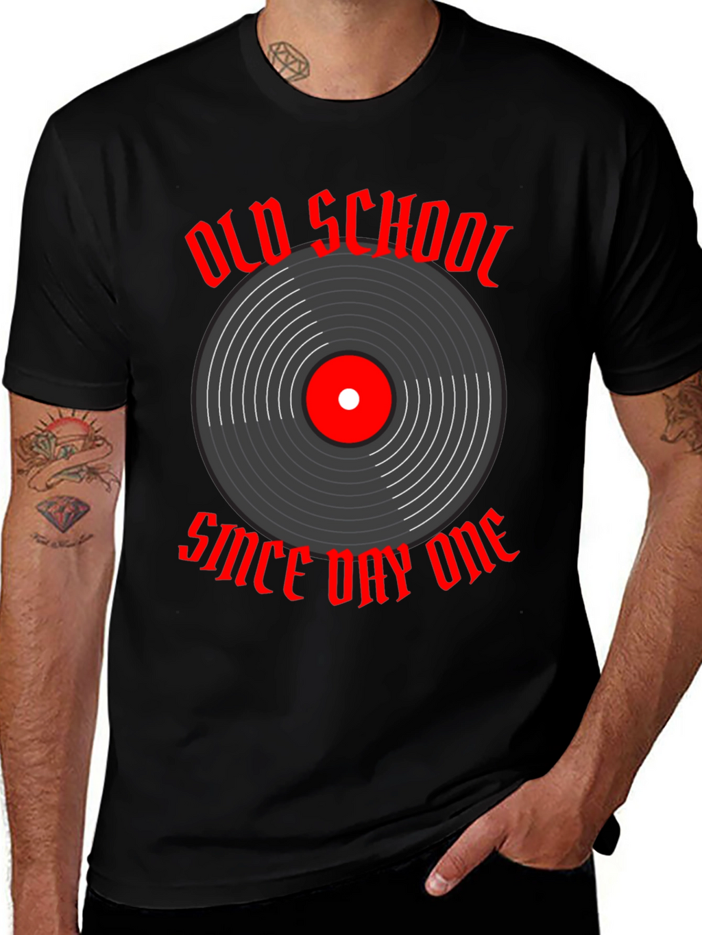 Old School Since Day One Graphic Tee