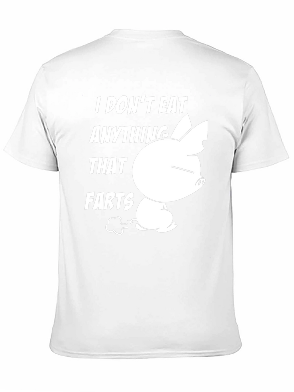 Funny Vegan I Dont Eat Anything That Farts T-Shirt