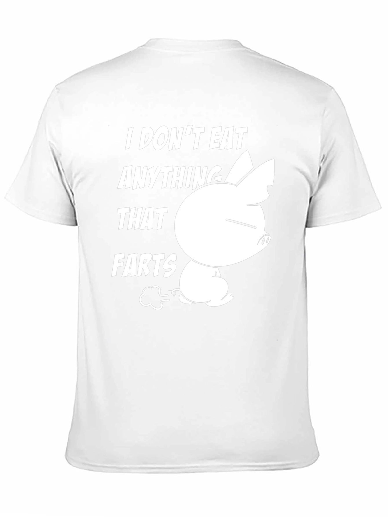 Funny Vegan I Dont Eat Anything That Farts T-Shirt