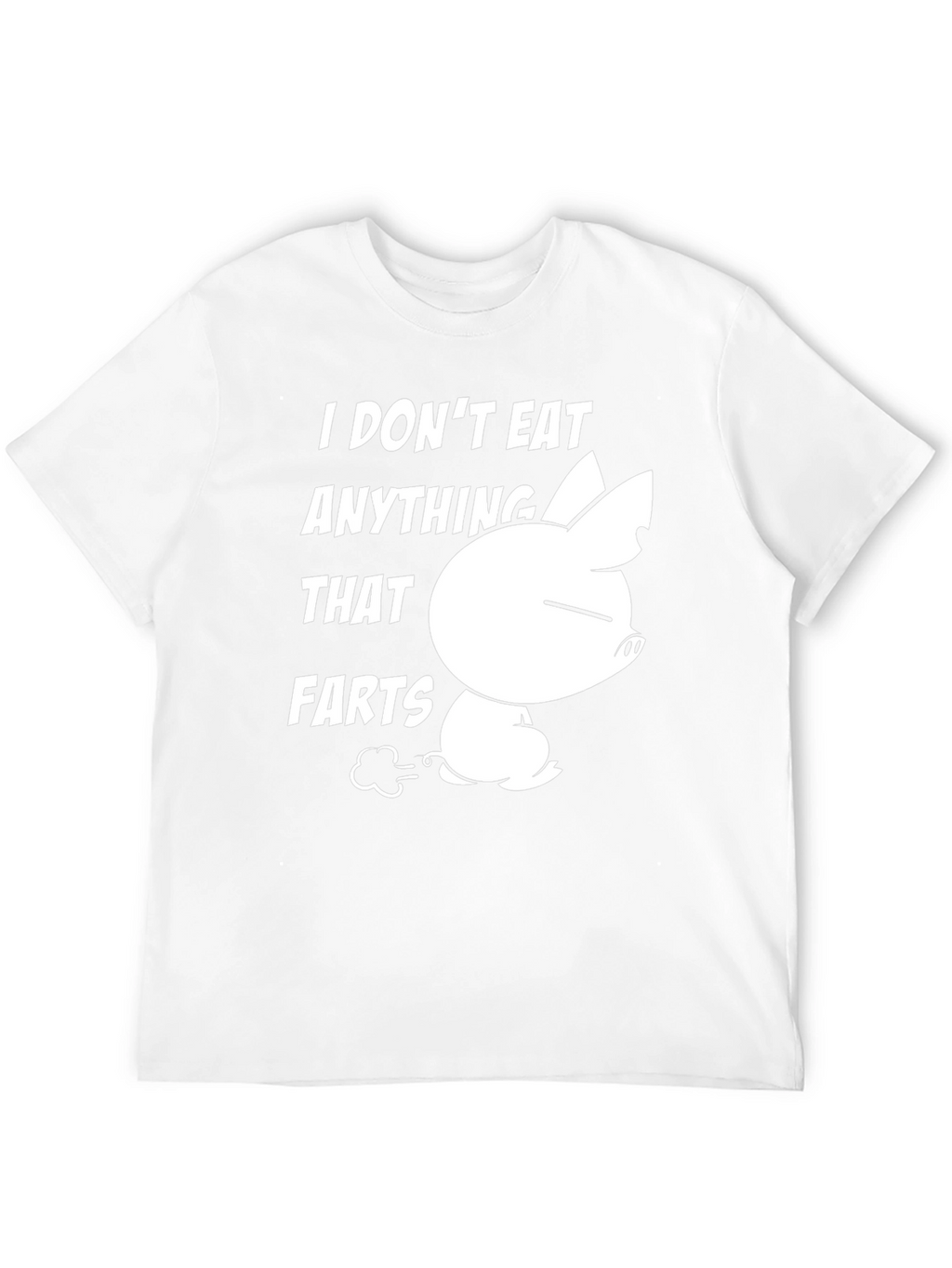 Funny Vegan I Dont Eat Anything That Farts T-Shirt