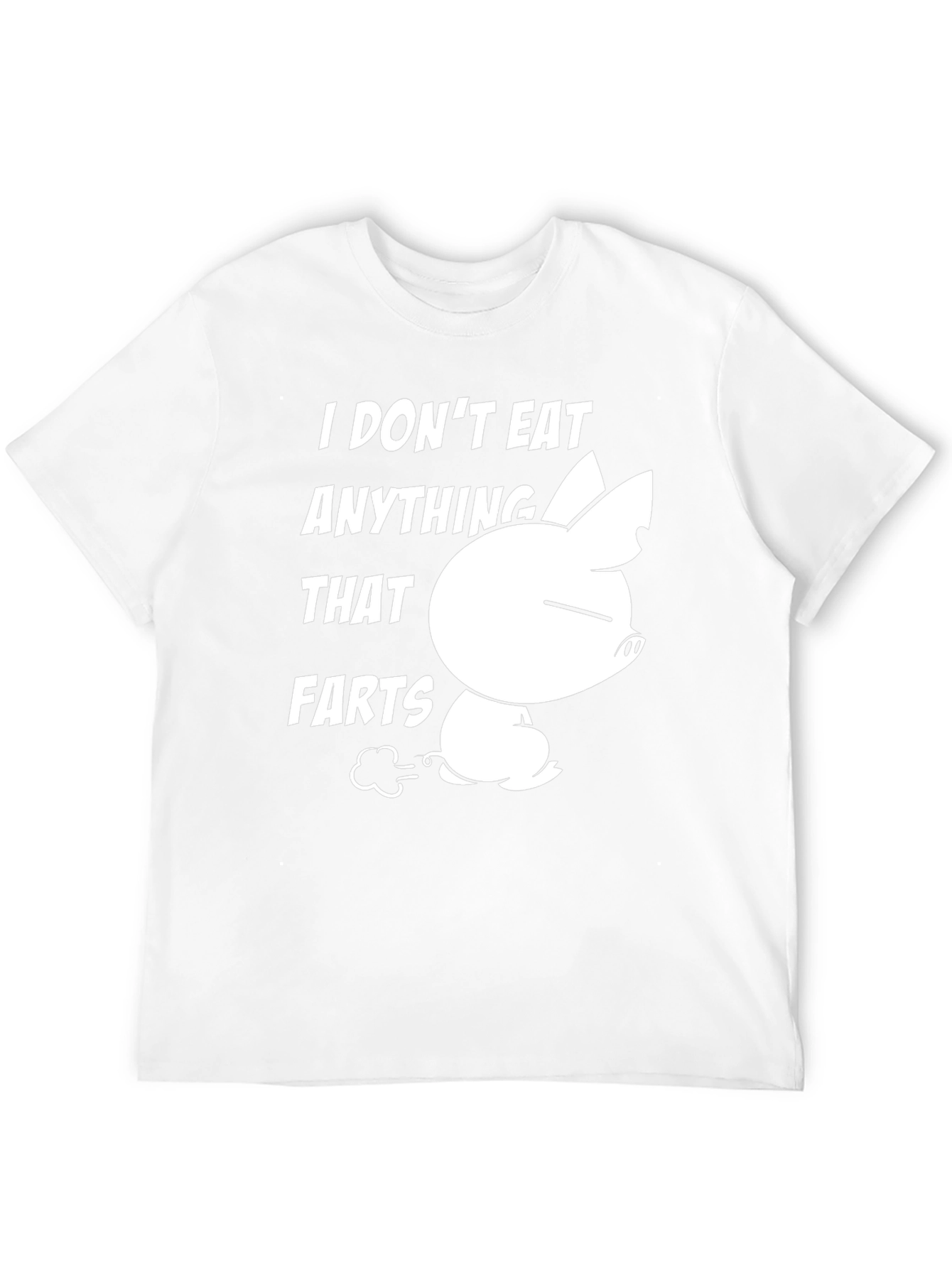 Funny Vegan I Dont Eat Anything That Farts T-Shirt