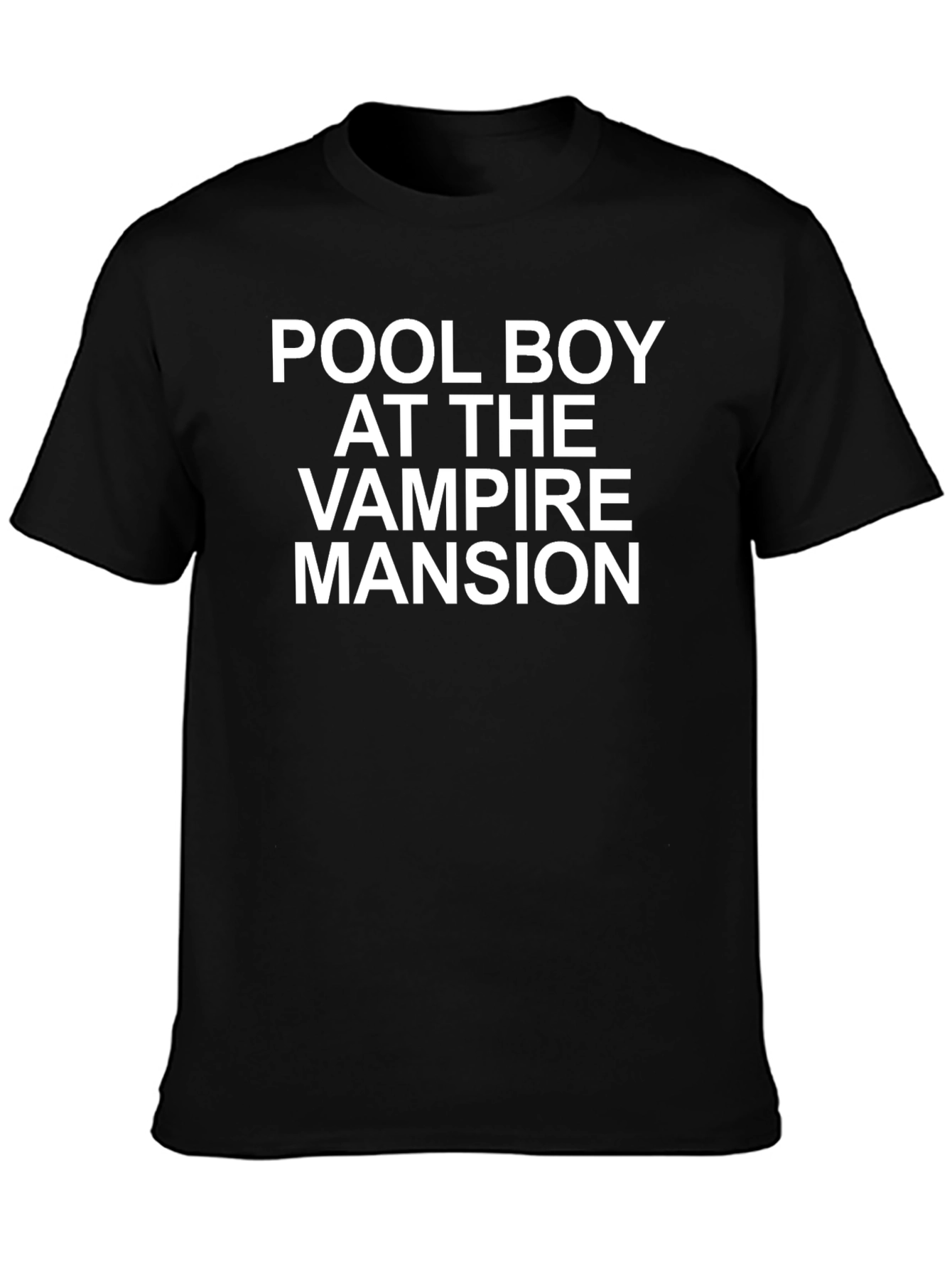 Pool Boy at The Vampire Mansion Graphic Tee