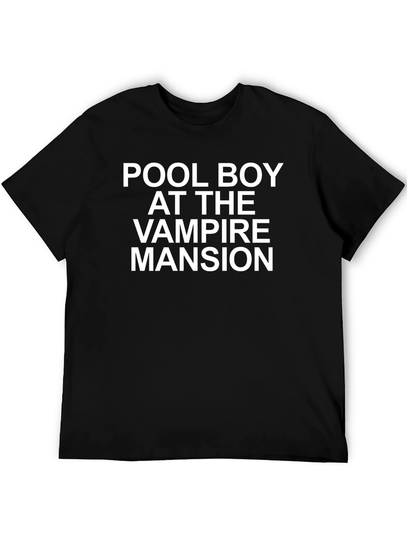 Pool Boy at The Vampire Mansion Graphic Tee