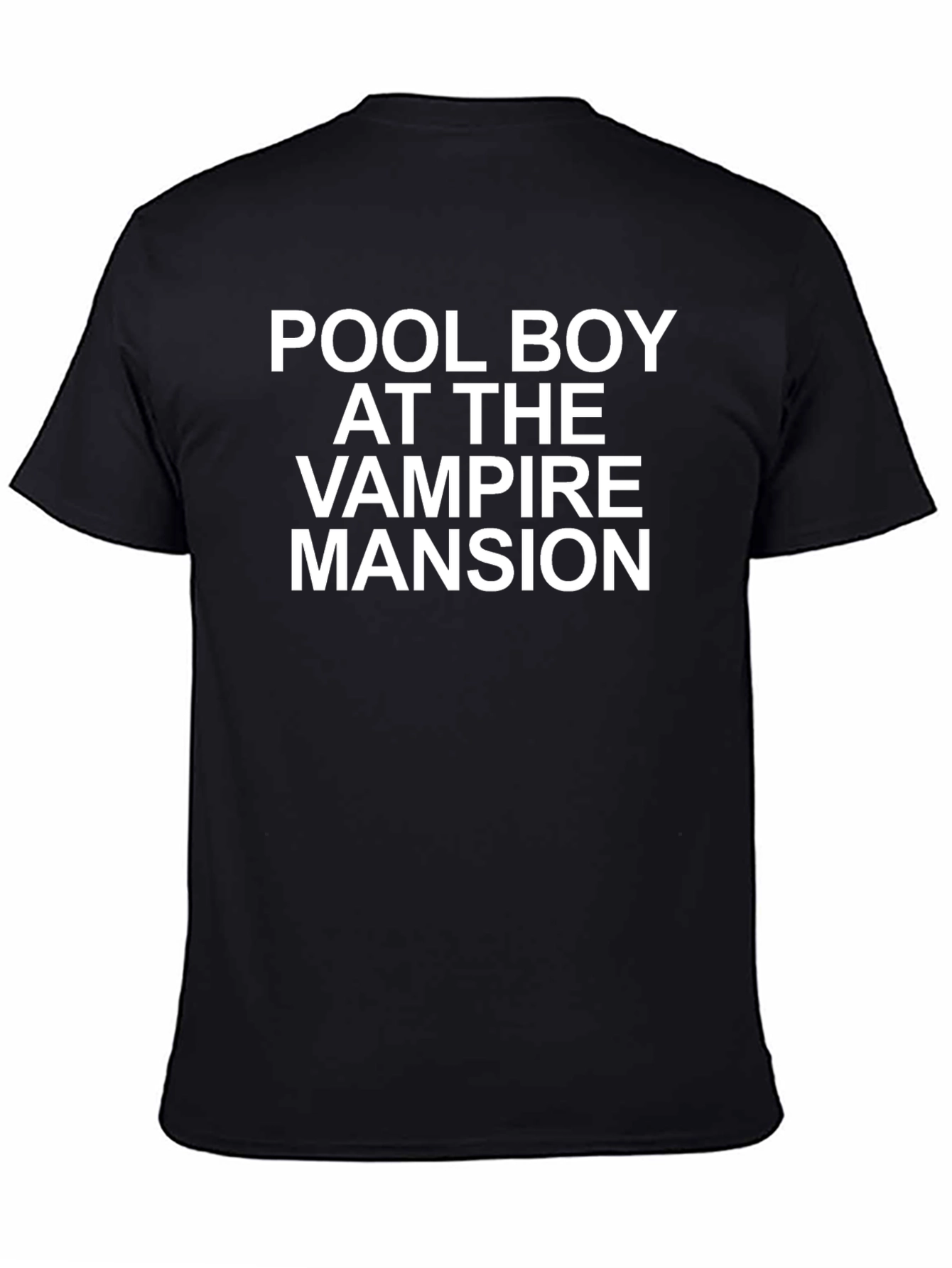 Pool Boy at The Vampire Mansion Graphic Tee