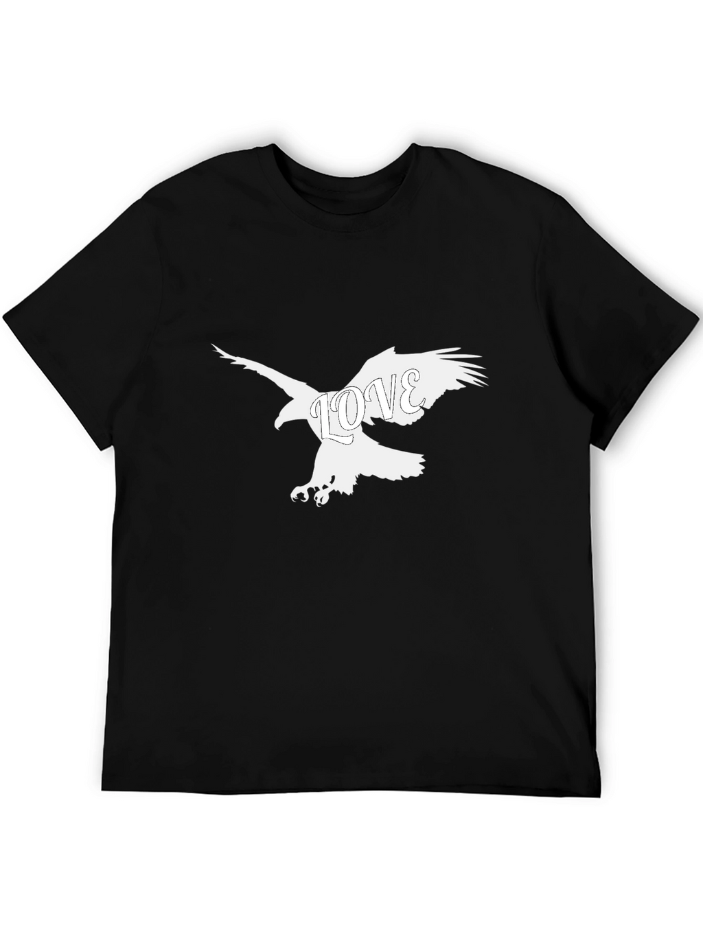 Black Eagle Love Graphic Tee