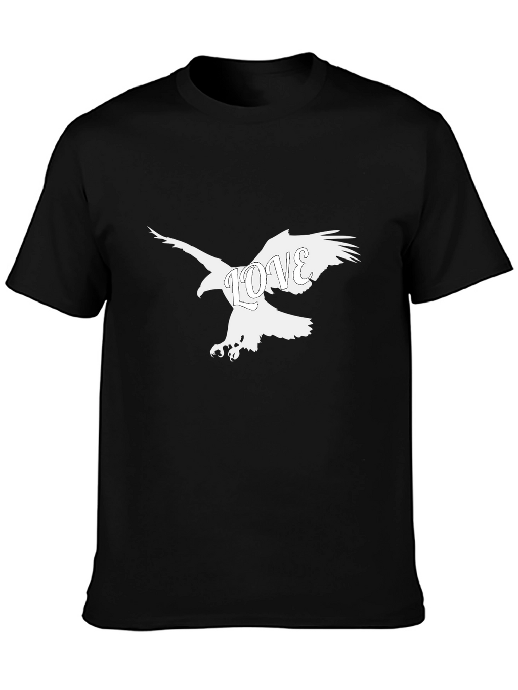 Black Eagle Love Graphic Tee