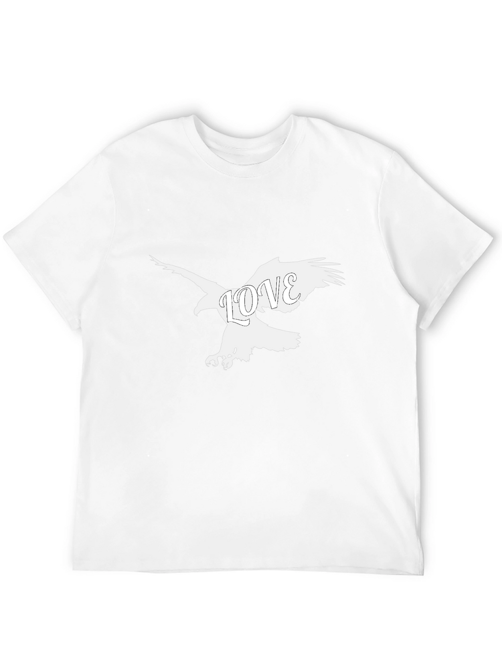 Black Eagle Love Graphic Tee
