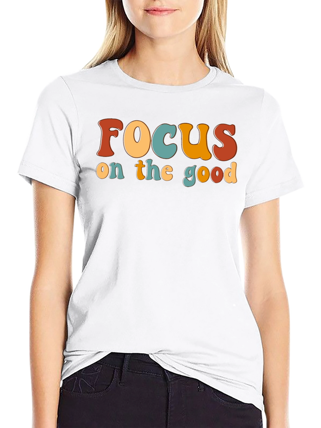 Focus On The Good Retro T-Shirt