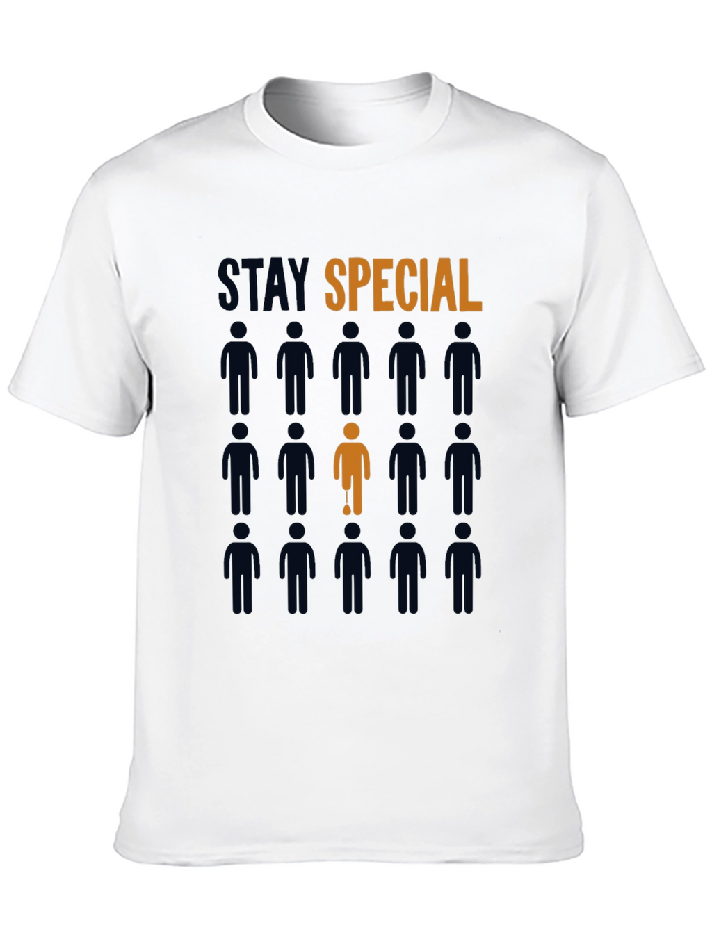 Stay Special Graphic Tee - Black Cotton T-Shirt