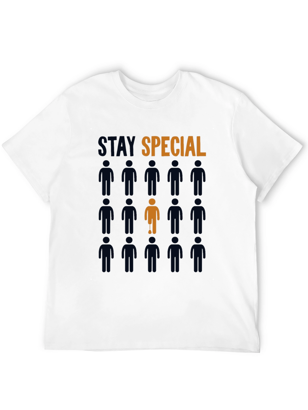 Stay Special Graphic Tee - Black Cotton T-Shirt