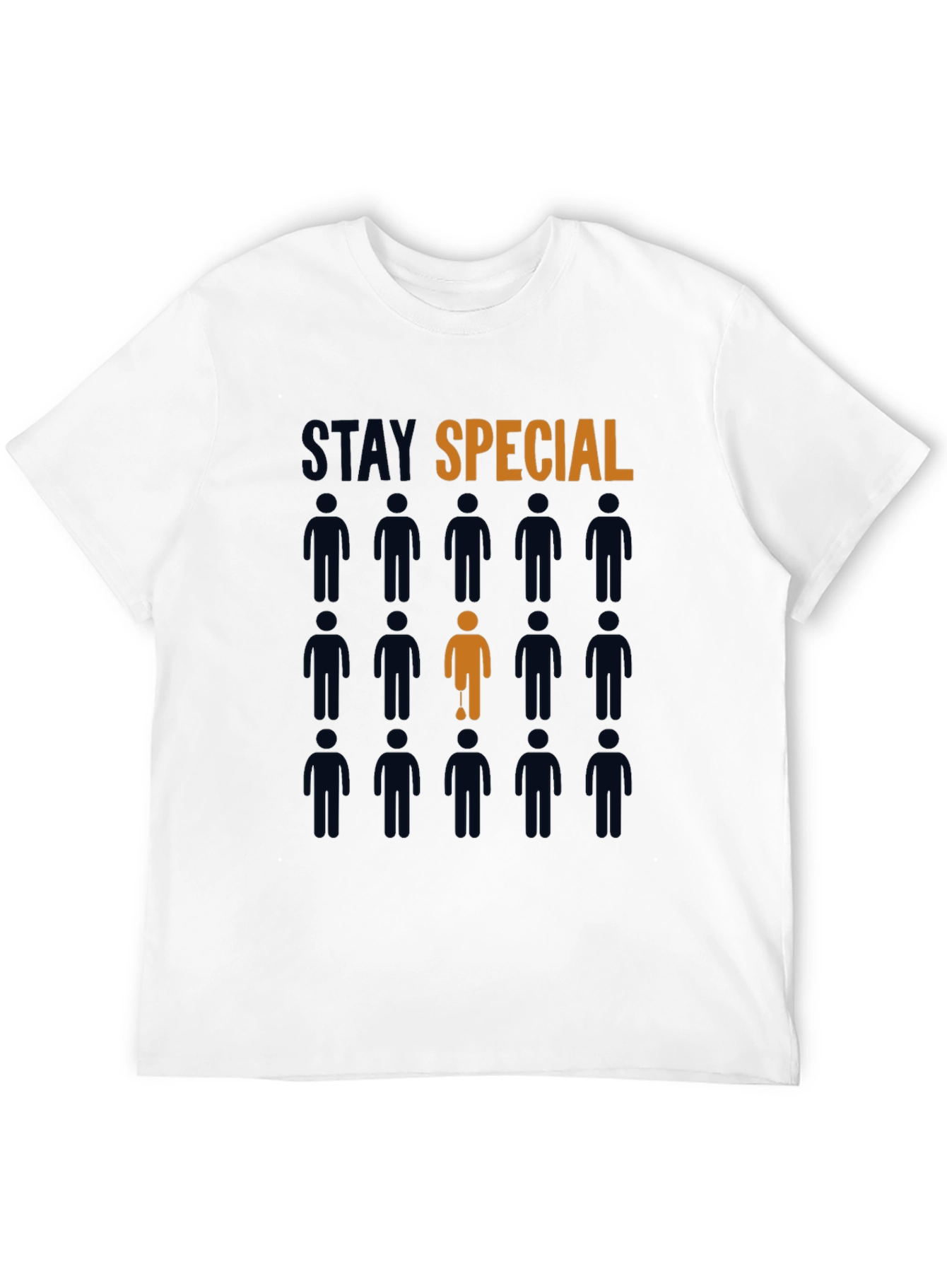 Stay Special Graphic Tee - Black Cotton T-Shirt