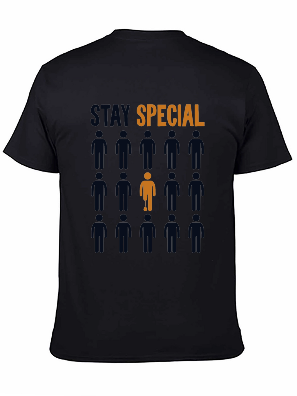 Stay Special Graphic Tee - Black Cotton T-Shirt
