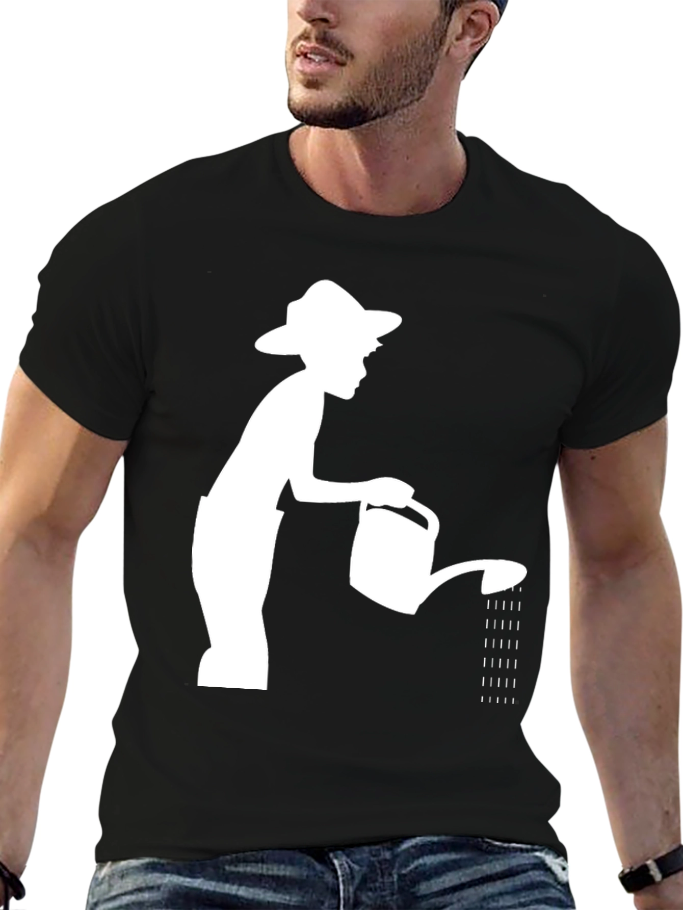 Gardener Graphic T-Shirt - Black